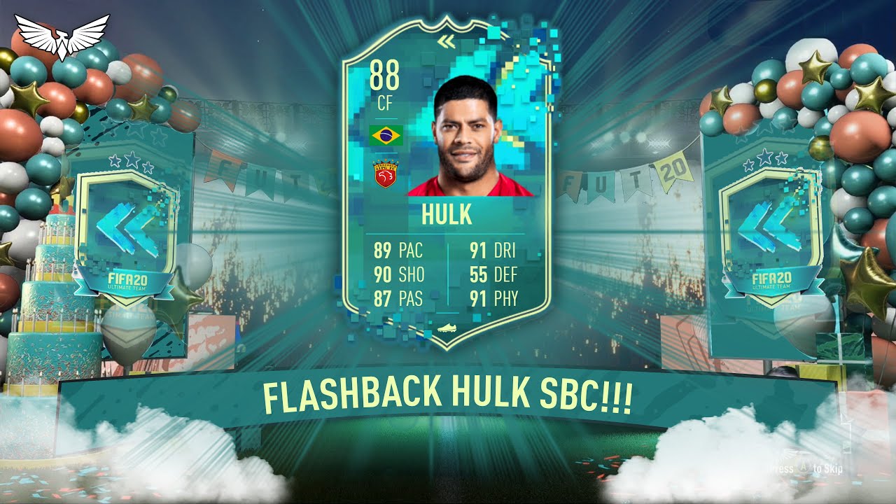 RETURN OF THE BEAST!!! - 88 FLASHBACK HULK SBC - Flashback Hulk SBC - FIFA 20 Ultimate Team