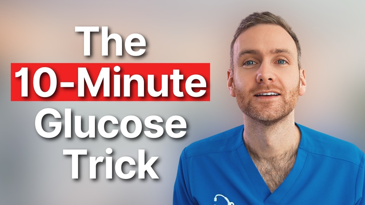 This 10-Minute Habit Cuts Glucose Spikes by 30% (Everyone Should Do This)