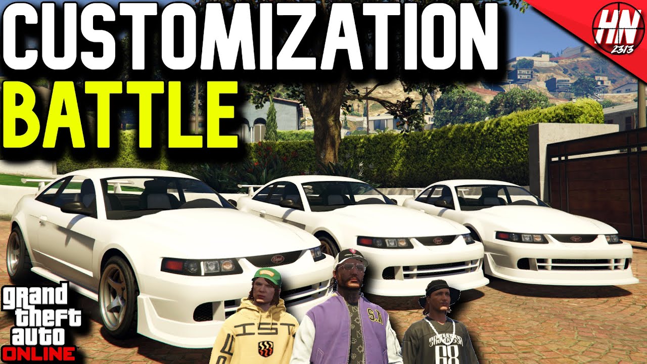Vapid Dominator ASP Customization Battle | GTA Online