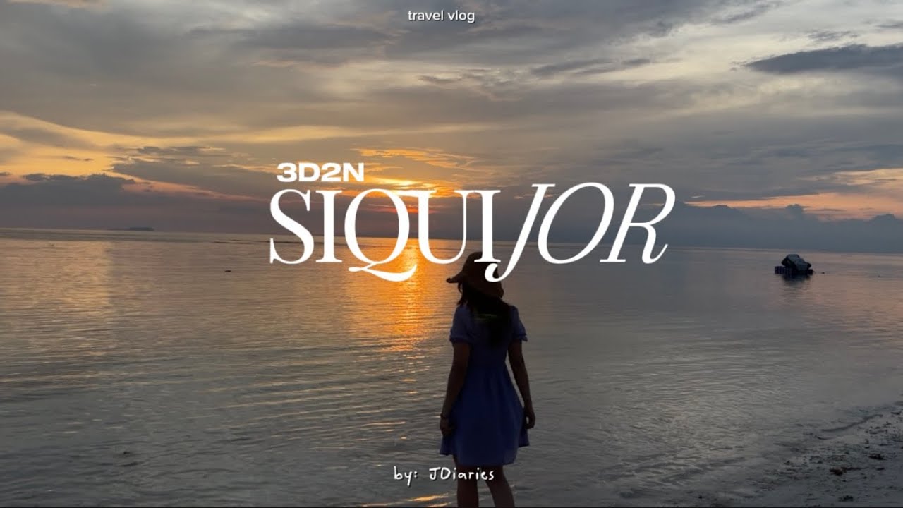 🌴3 DAYS IN SIQUIJOR - Travel Vlog | Hidden Beaches | Birthday Vlog l Bar night 🥥🥂