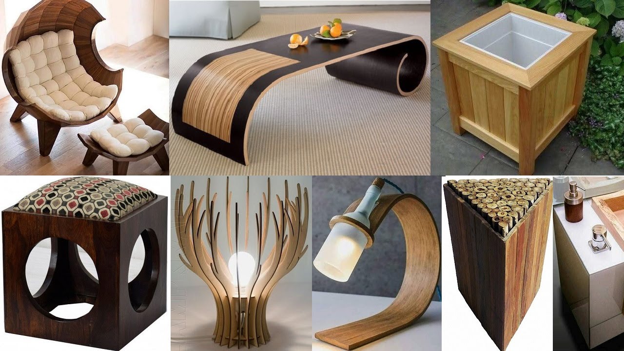 quick make wood furniture and decorative pieces ideas / Woodworking project ideas / wood décor ideas