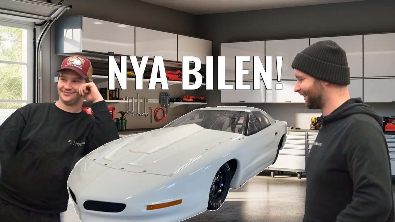 VI BÖRJAR MED VÅR NYA DRAG RACING BIL!