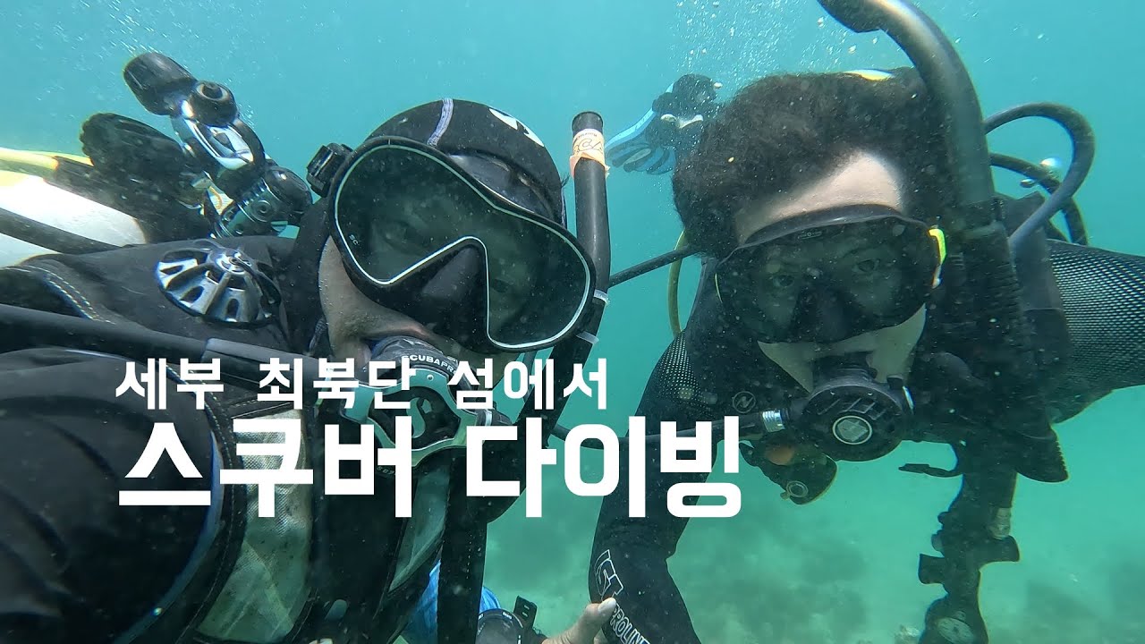 심해 공포증 있는데 다이빙 도전 해보기-필리핀09🇵🇭(Scubadiving in malapascua island)