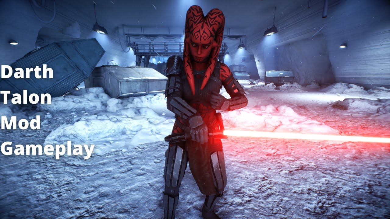 Star Wars Battlefront II - Darth Talon Mod Gameplay (Alternate Outfit)
