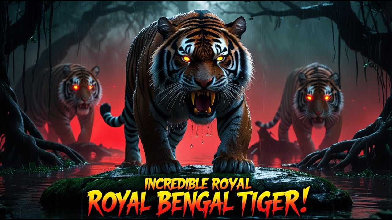 Incredible Royal Bengal Tiger Life in Sundarbans | Tiger Cubs & Wildlife Adventure | Wild School 3D