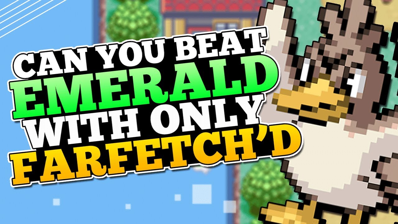 Сможете ли вы победить Pokemon Emerald, используя только Farfetch'd? — Pokemon Challenges
