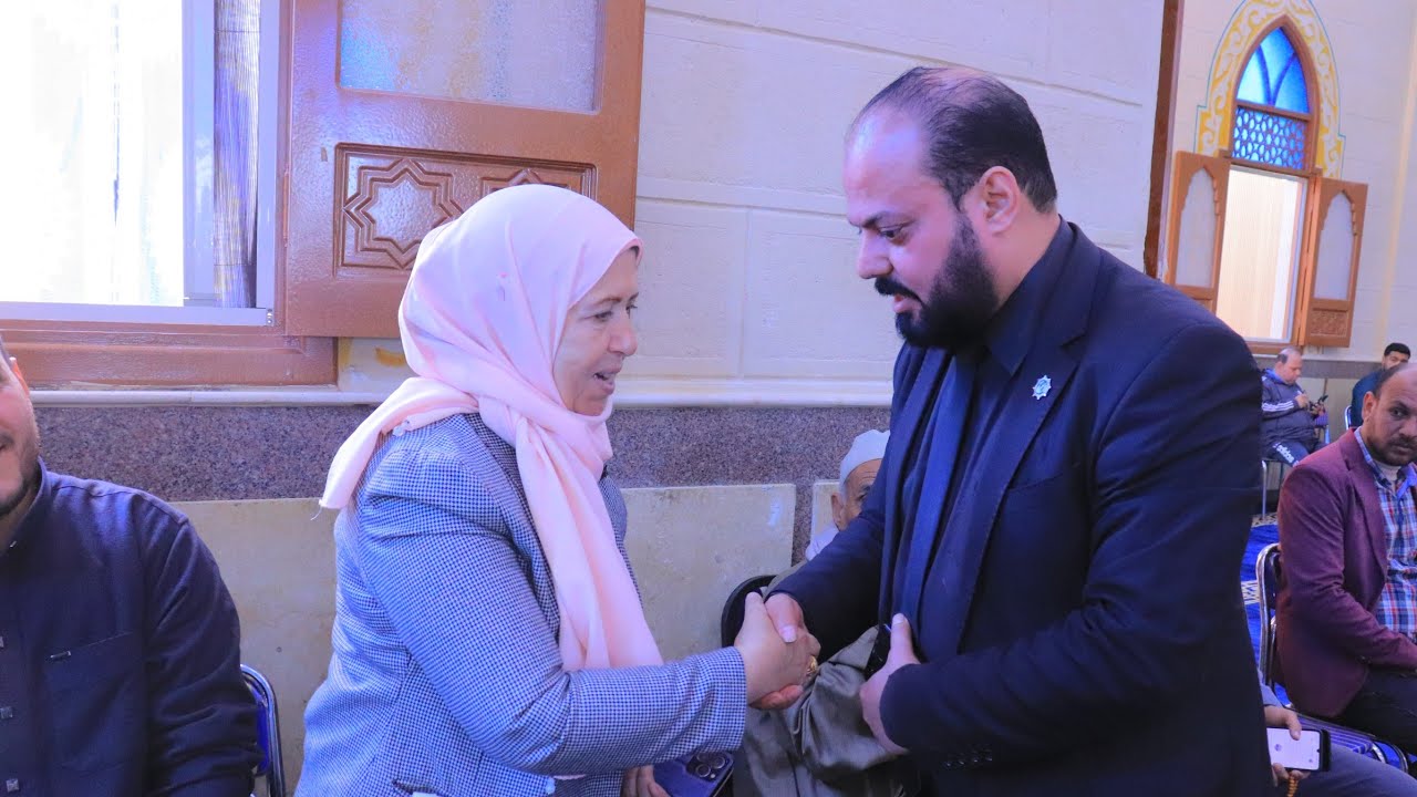 كلمة الدكتور محمد عويضه والاعلان عن مسابقة القرآن الكريم بعزبة العرب كنيسة دمشيت طنطا 20/2/2026