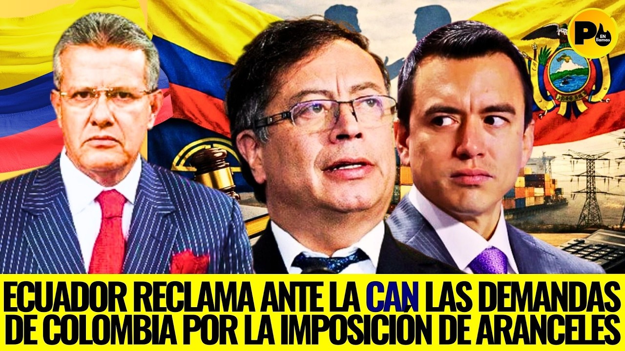Dr. Augusto Tandazo (Ecuador reclama ante la CAN las demandas de Colombia por la imposición de aranc