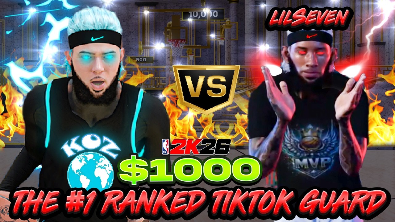 Я играл против лучшего защитника TikTok в серии до пяти побед в NBA2K26! Безумная концовка!!