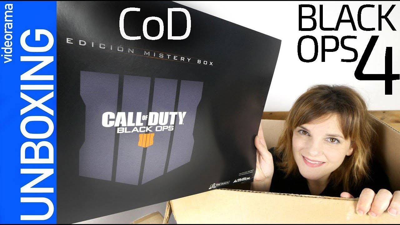 Call of Duty: Black Ops 4 unboxing MISTERY BOX