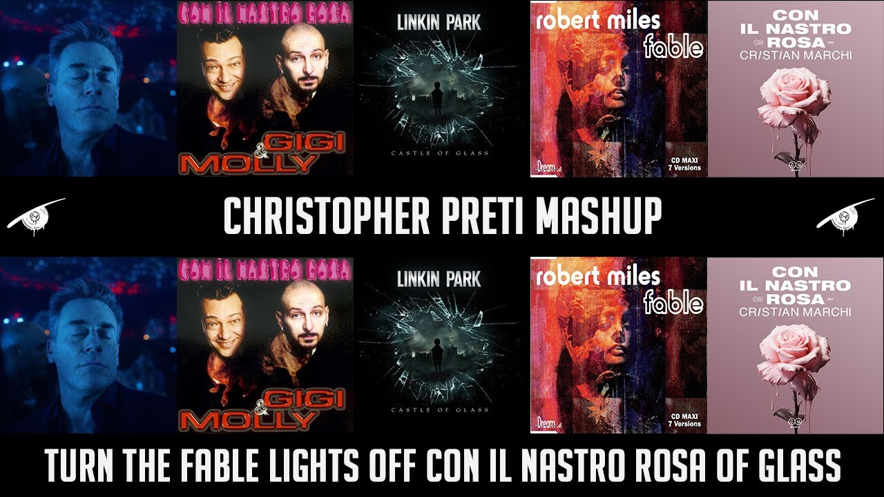 Turn The Fable Lights Off Con Il Nastro Rosa Of Glass - Christopher Preti Mashup