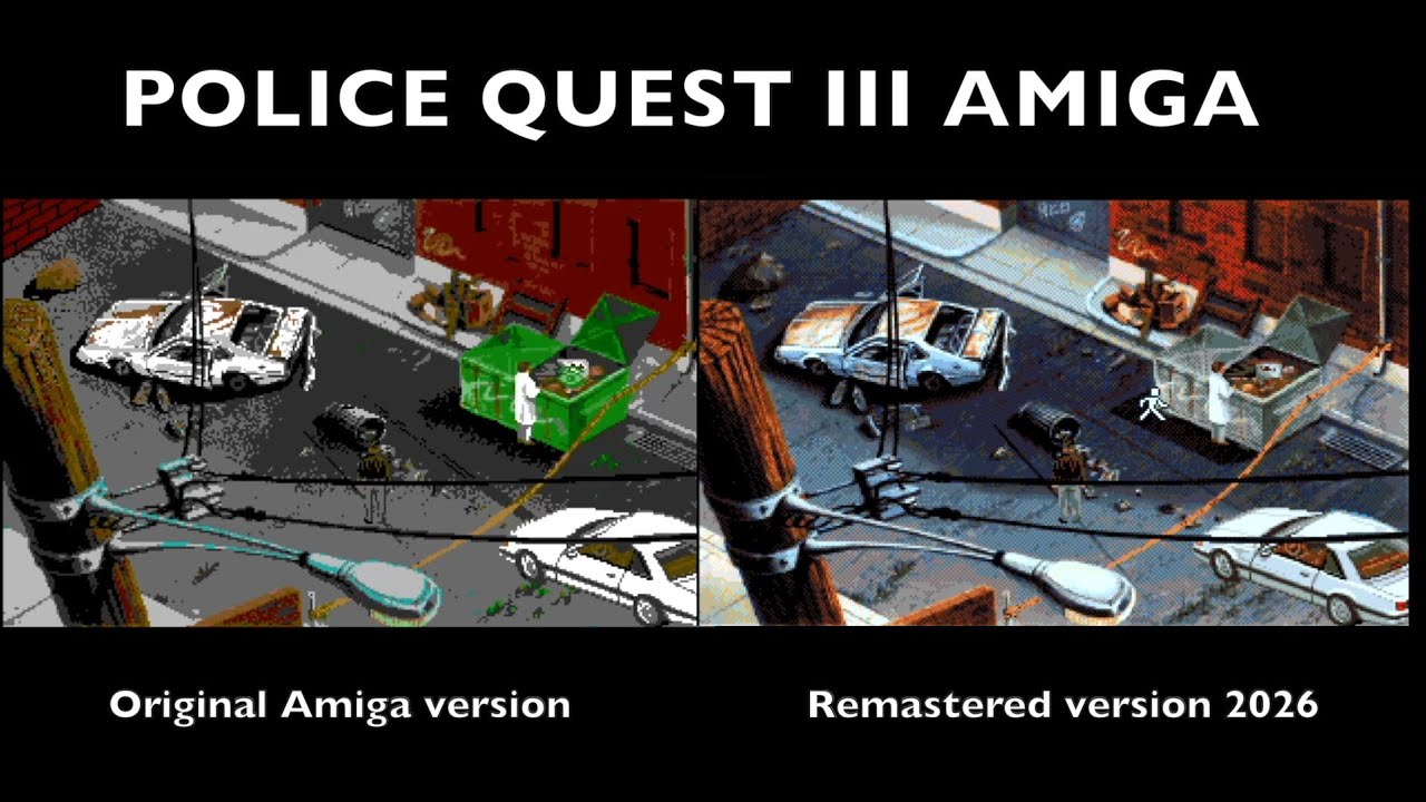 Police Quest III  Amiga OCS remastered