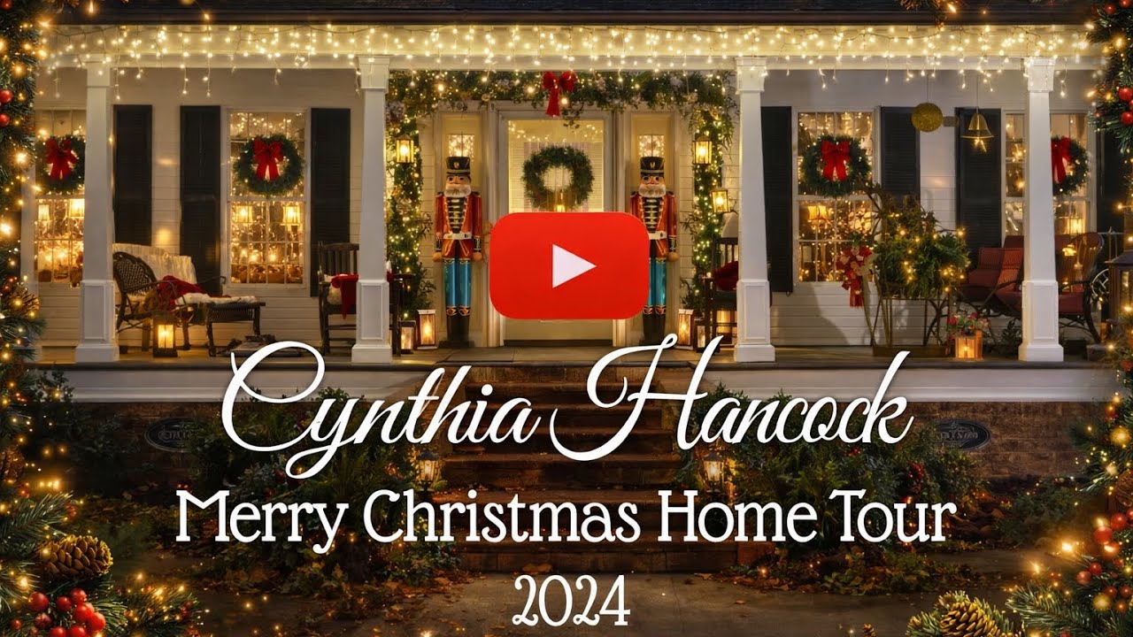 MERRY CHRISTMAS HOME TOUR ~ 1860 COTTAGE FARMHOUSE DECORATING WITH ANTIQUES, VINTAGE & FLORALS
