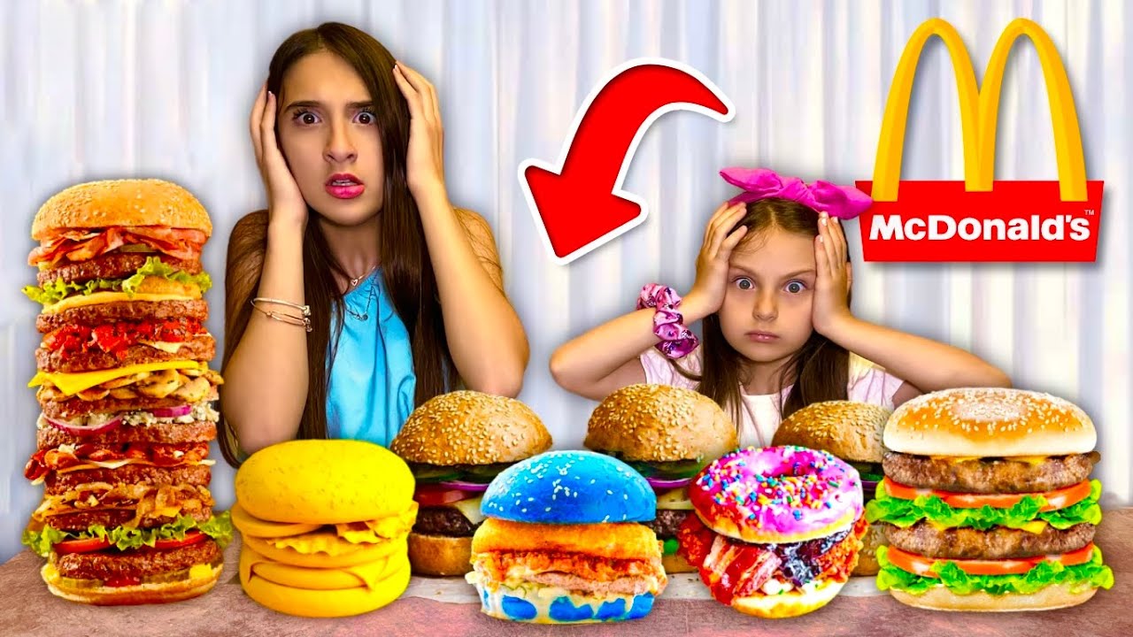 MANGIAMO i PANINI MENO COMPRATI del McDonald’s 😵‍💫 •Challenge•