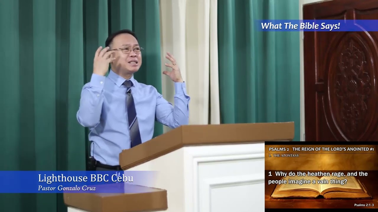 PSALMS 2 THE REIGN OF THE LORD’S ANOINTED #1 (Saturday Prayer Meeting - April 22, 2023)