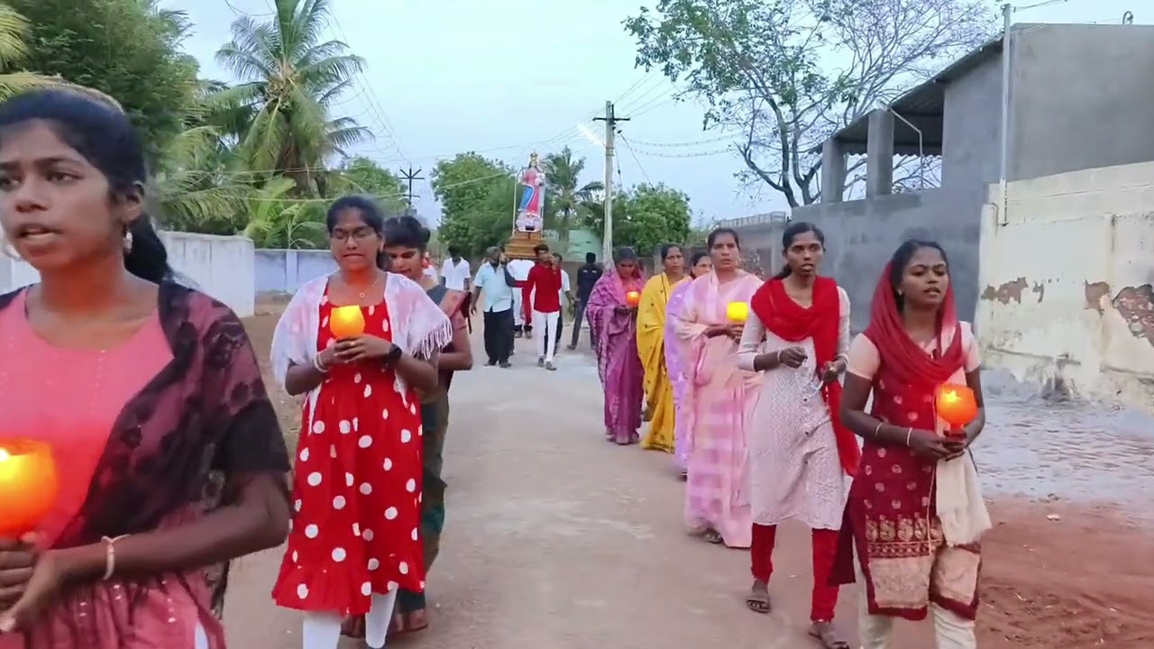 ❤️ஜூன் மாதம் கடைசி சனி ❤️உபகார மாதா சப்பரபவனி ❤️