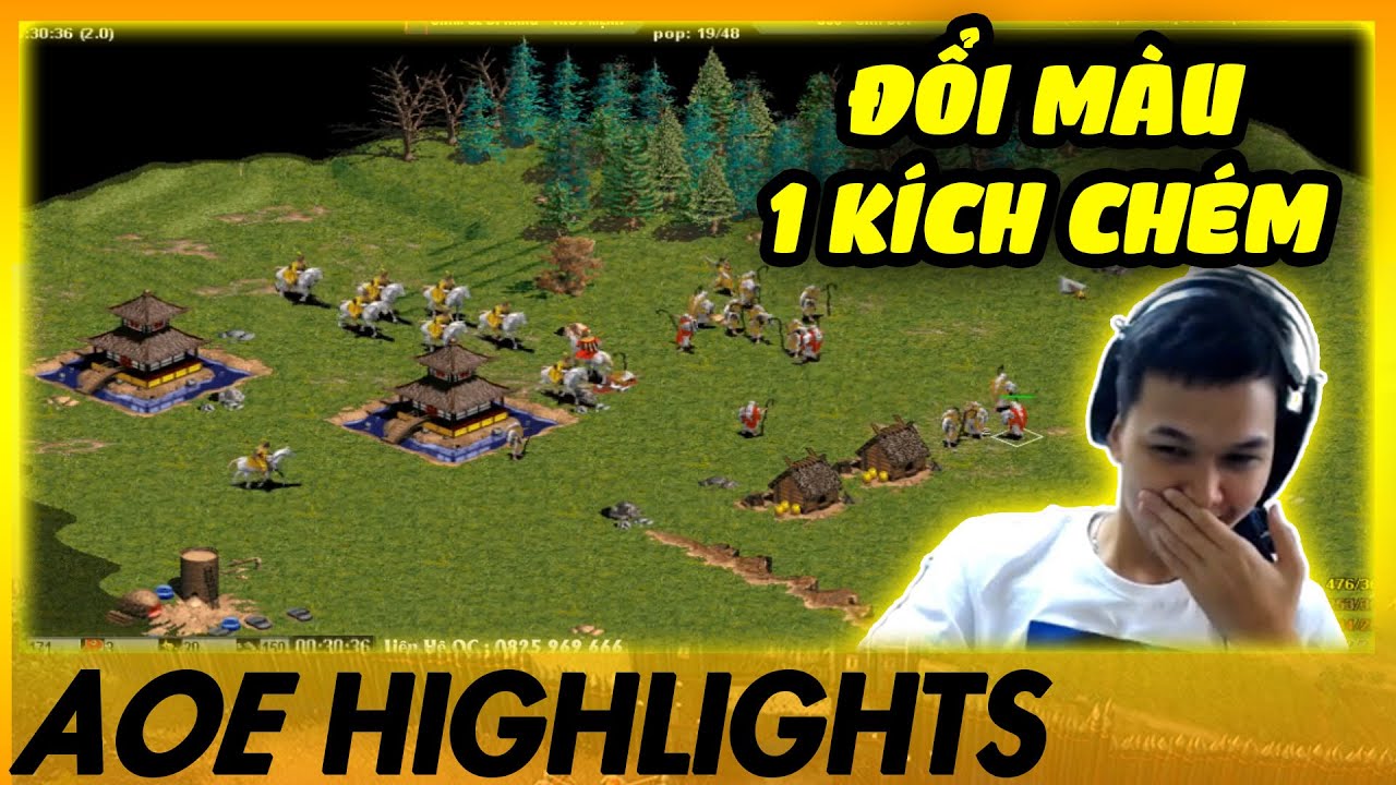 Phù thuỷ lên ngồi - Chim Sẻ Đi Nắng hù được nguyên 1 KÍCH CHÉM! | AoE Highlights