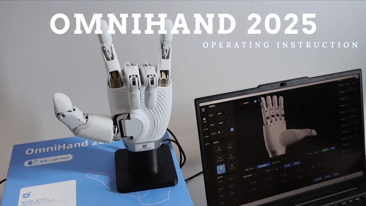 AGIBOT Omnihand 2025 Operating Instruction Video