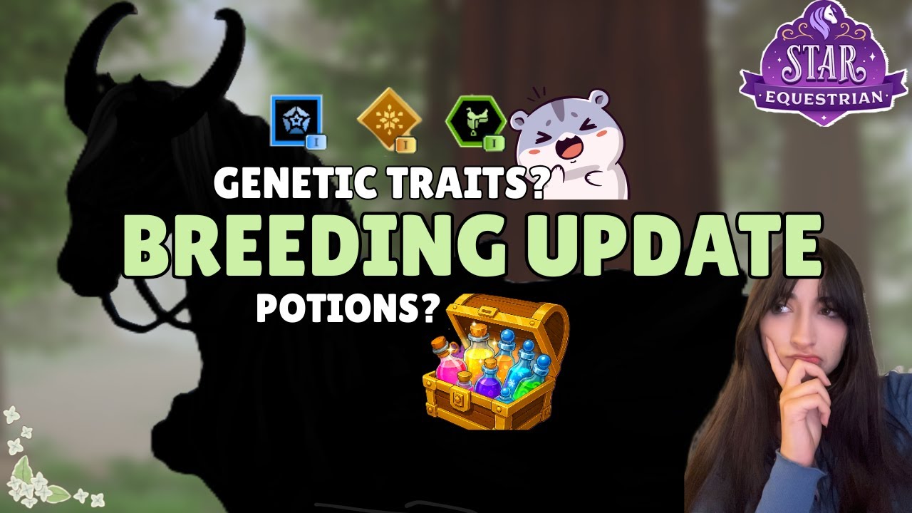*NEW* BREEDING UPDATE | Potions and Genetic Traits ~ Star Equestrian Vlog#15🤍
