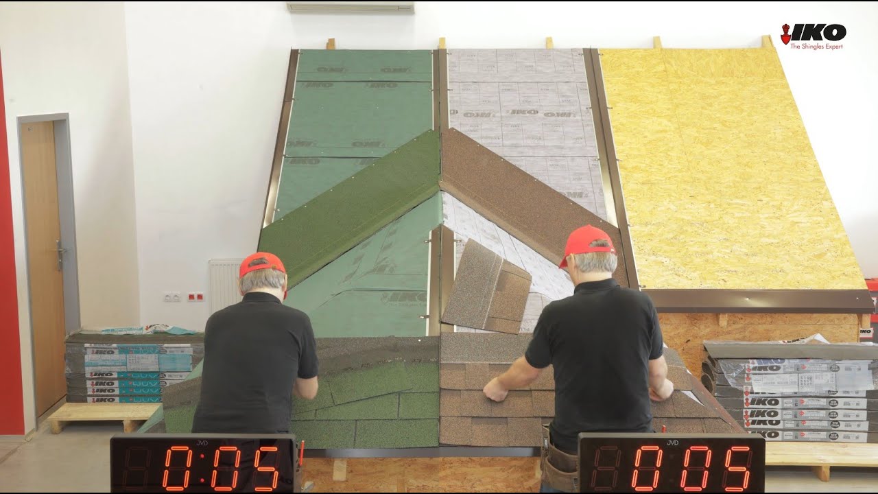 Comparison test shingles: 3TAB vs laminated shingles