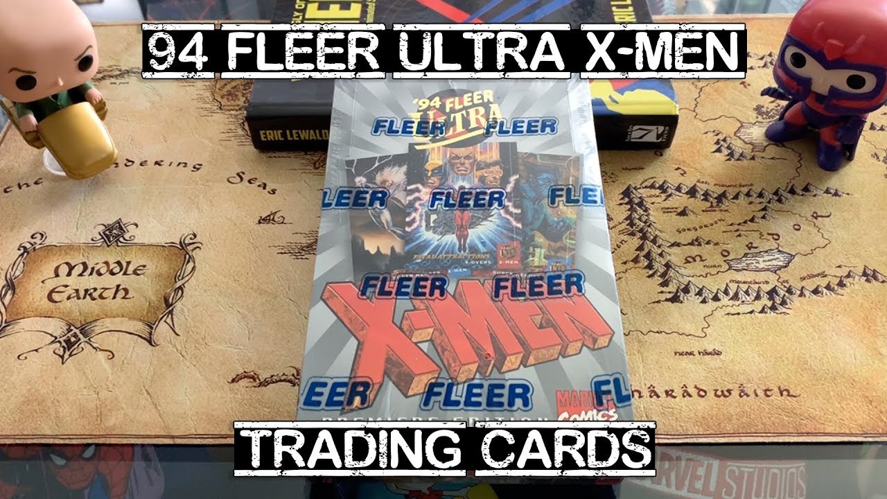 Classic 1994 Fleer Ultra X-Men Trading Card Unboxing