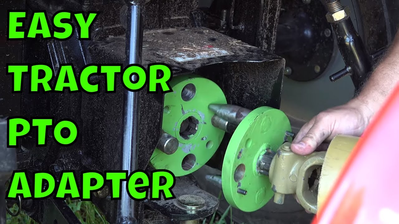 Tractor PTO Quick Attach makes it EASY
