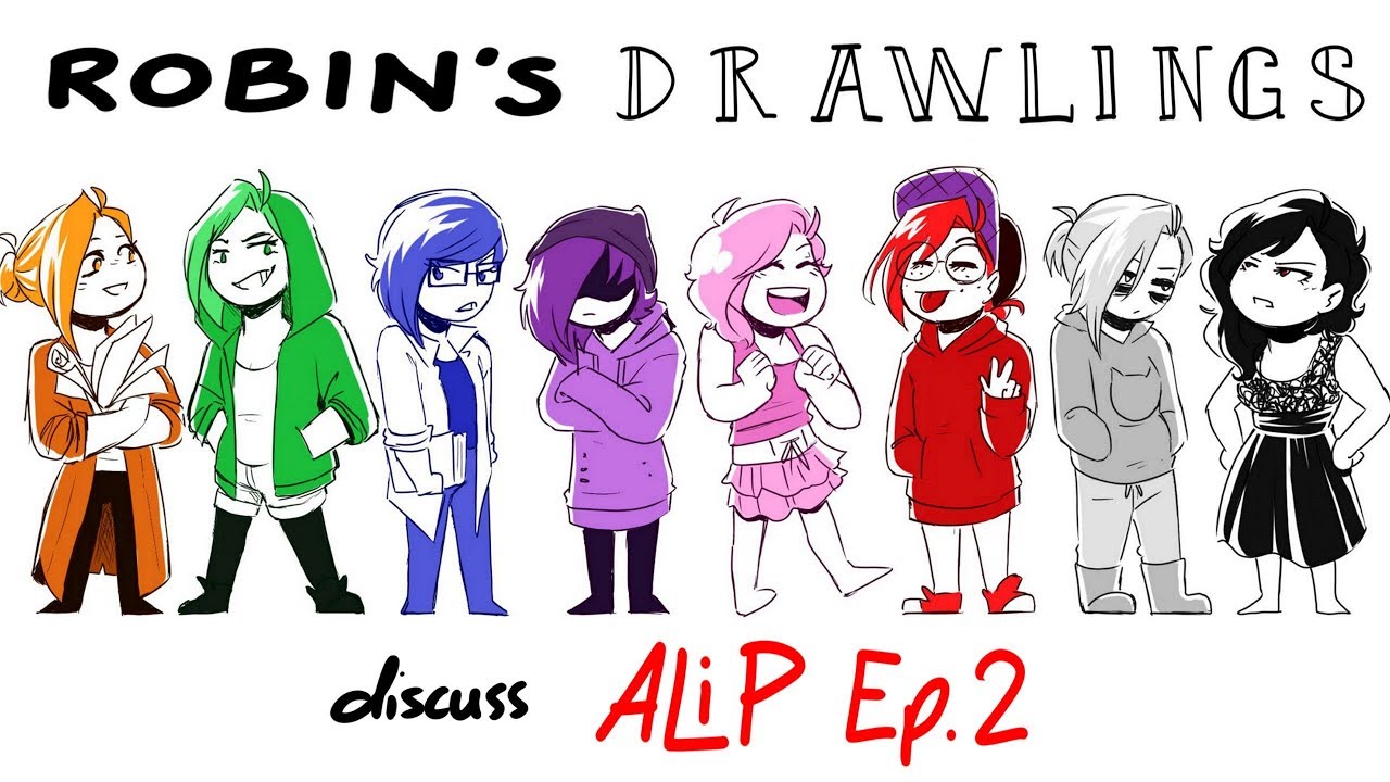Robin's Drawlings discuss ALiP Ep. 2 (Eastereggs&more)