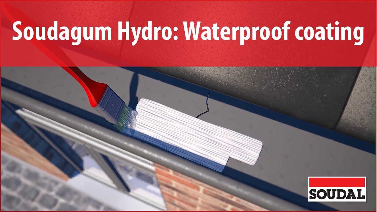Soudagum Hydro: Waterproof coating