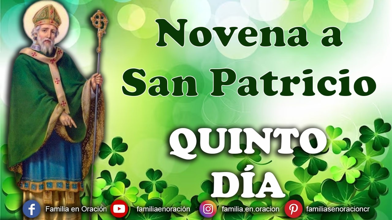 Novena a San Patricio - Día 5 🙏 12 de Marzo 2026
