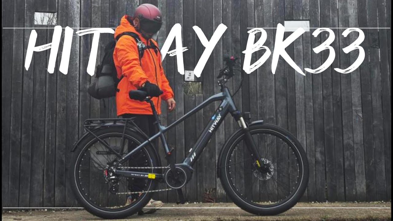 HITWAY BK33 - UN VELO URBAIN AVEC UN MOTEUR CENTRAL EFFICACE - FULL REVIEW