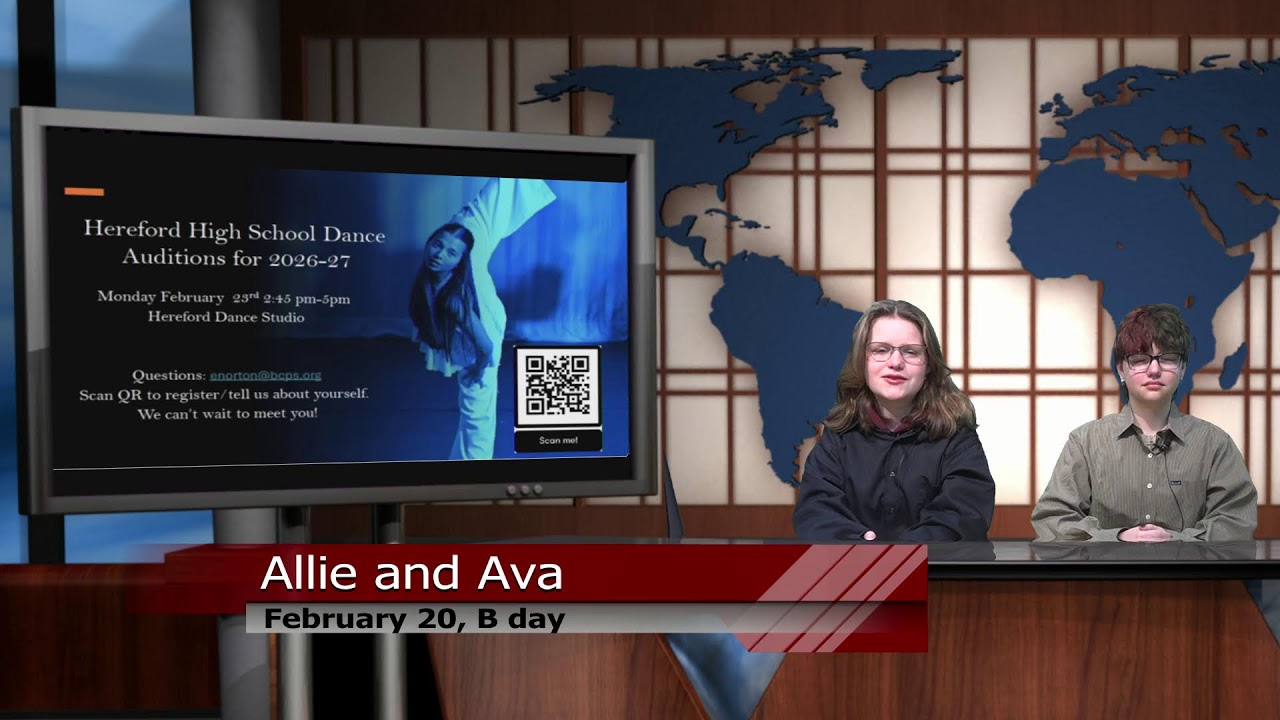 Morning Announcements February 20