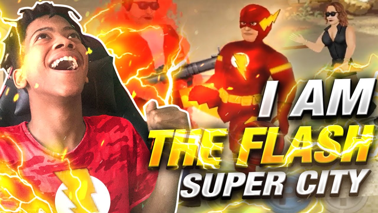 I AM THE FLASH! | Super City (Superhero Simulator)
