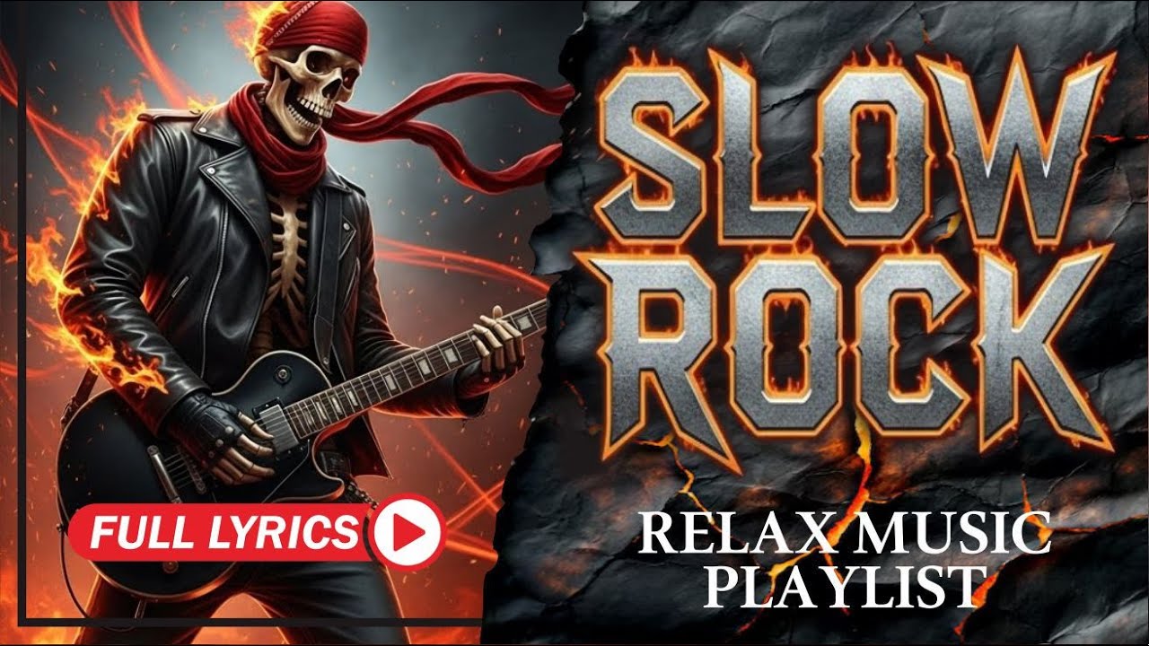 Slow Rock Ballads 🎶 Songs to Heal Your Broken Soul with Lyrics