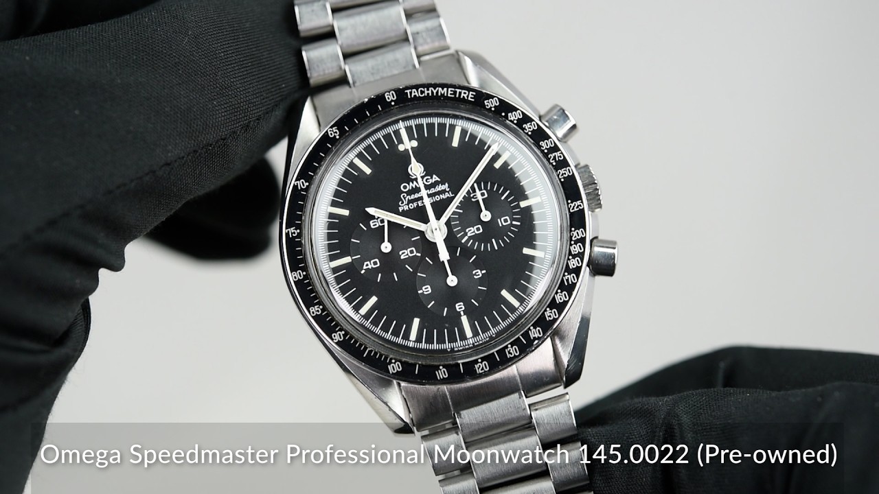 Часы Omega Speedmaster Professional Moonwatch 145.0022 (б/у)