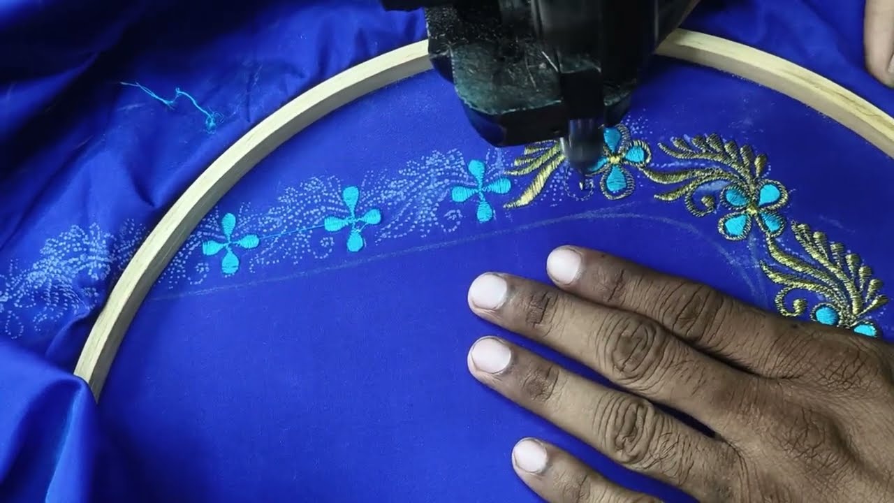 Semple Embroidery 🪡 Blouse Designs