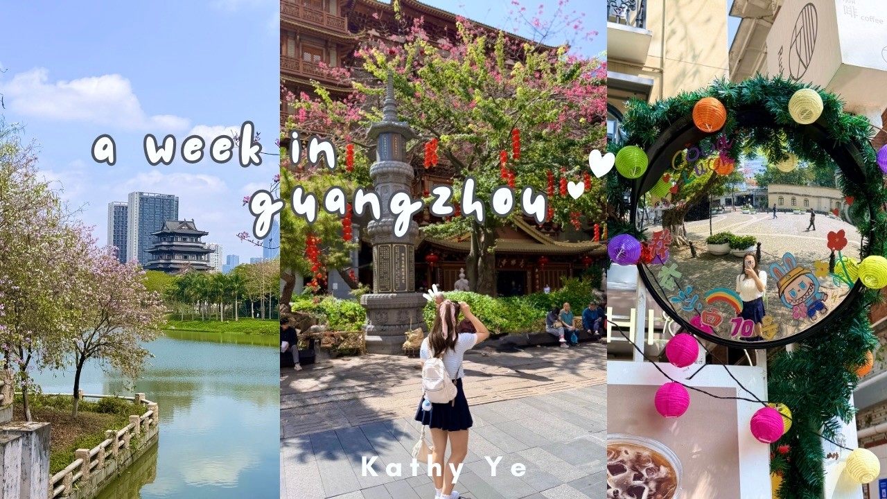 china diaries: a week in guangzhou | food, family, bookstores, spring vibes