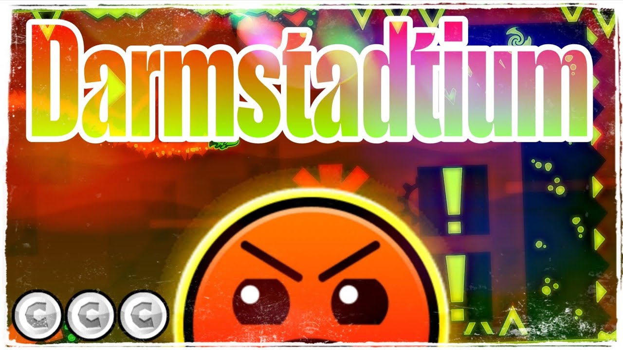 [4K] Geometry Dash - Darmstadtium by Avixel 100% [3 Coins]