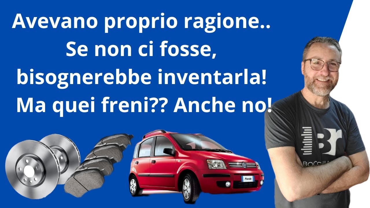 Fiat Panda 169 Sostituzione freni anteriori e liquido freni.. TUTORIAL