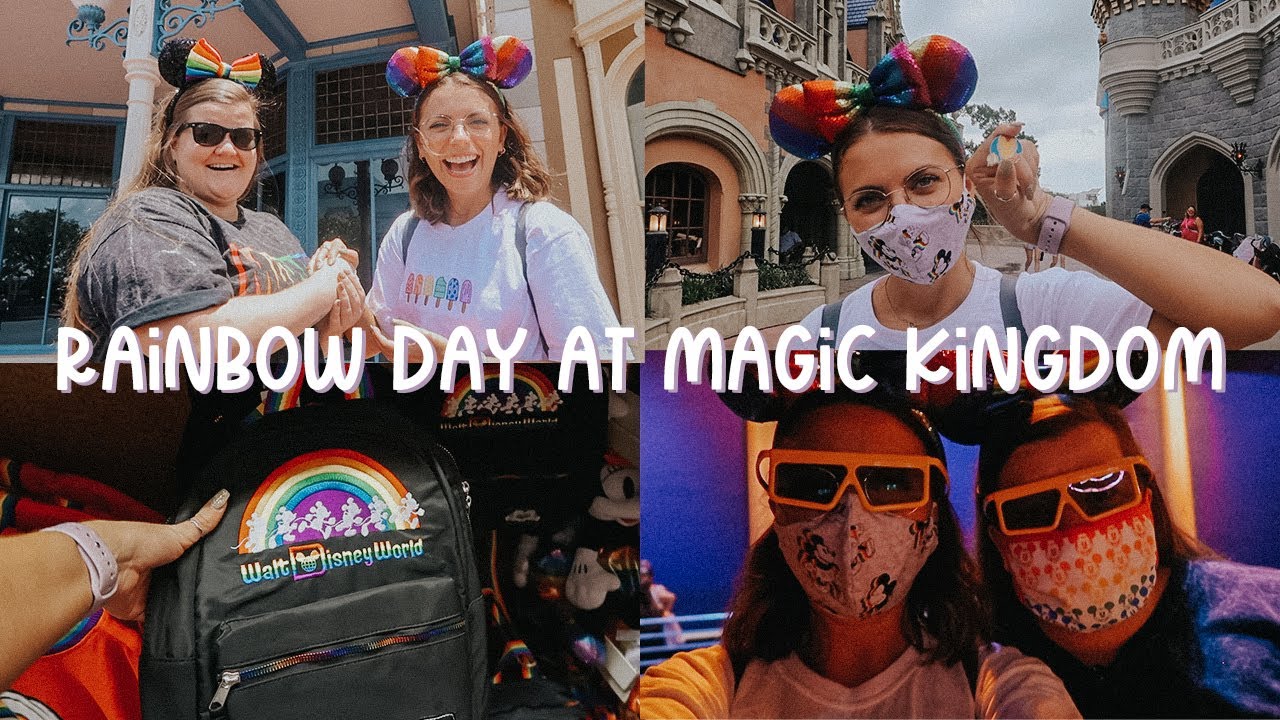 RAINBOW DAY IN MAGIC KINGDOM