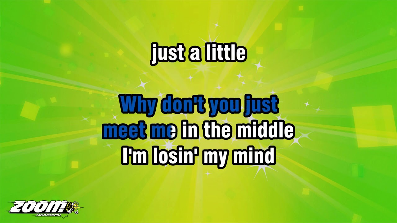 Zedd feat Grey and Maren Morris - The Middle - Karaoke Version from Zoom Karaoke
