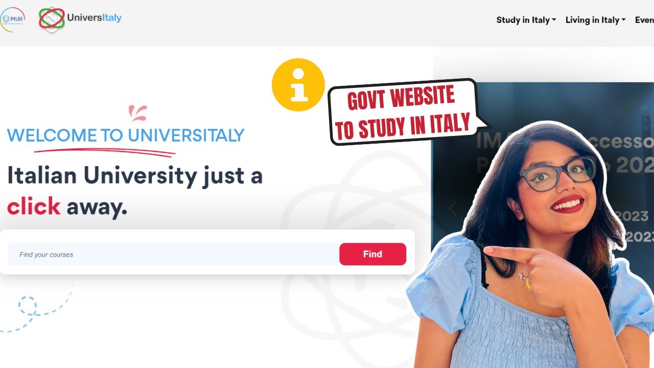 Как использовать сайт New Univeritaly для обучения в Италии? Найдите курсы и стипендии.