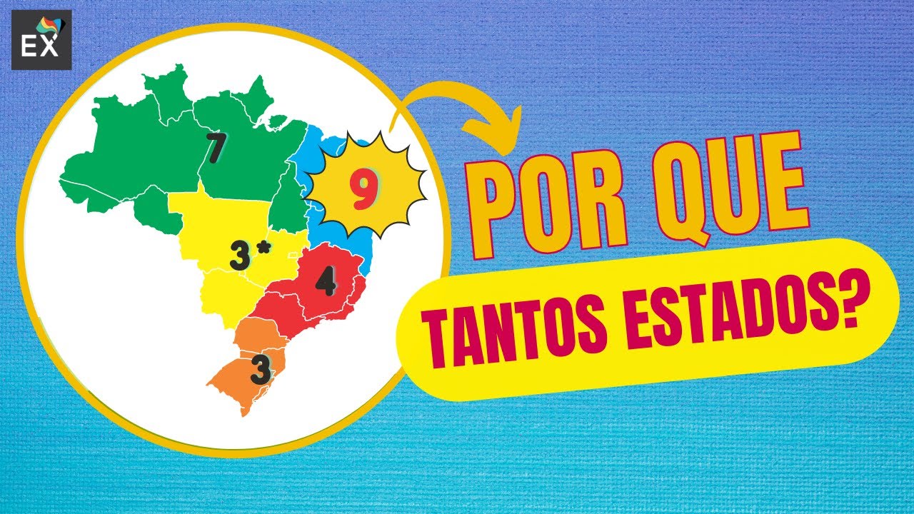 POR QUE O NORDESTE TEM TANTOS ESTADOS?
