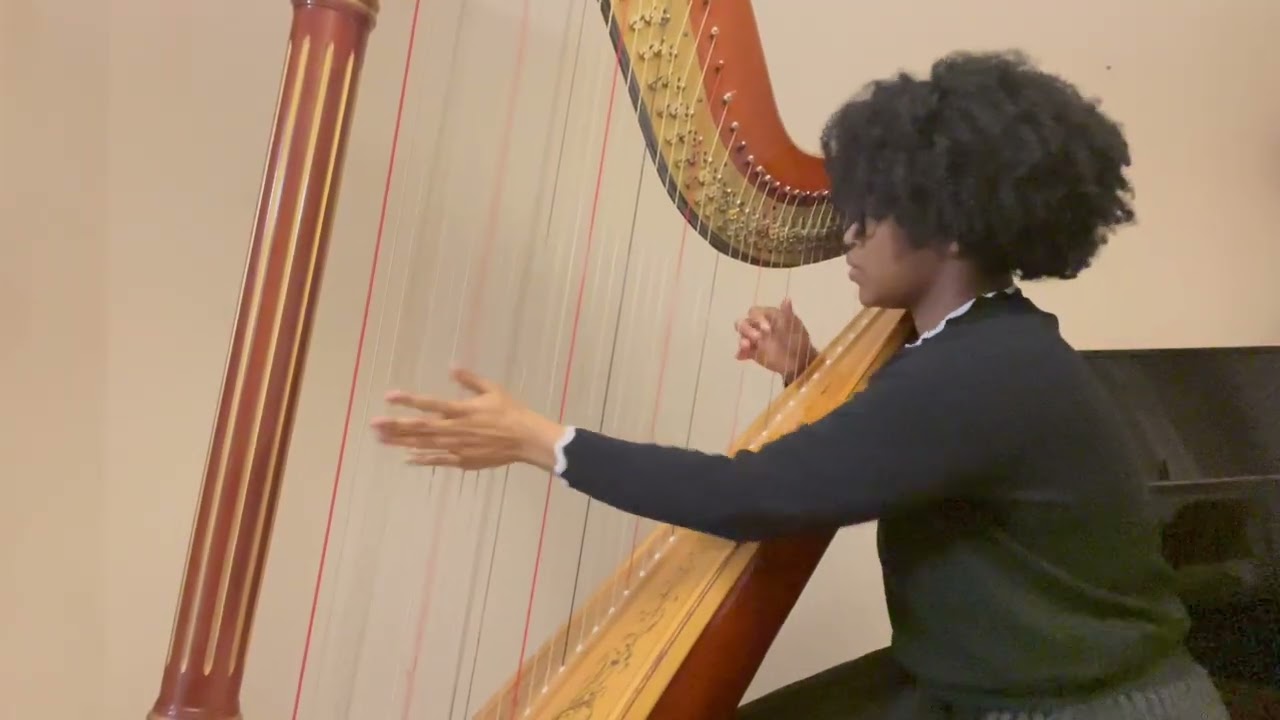 Handel’s Harp Concerto in Bb Major - Movement I - Mia Butler