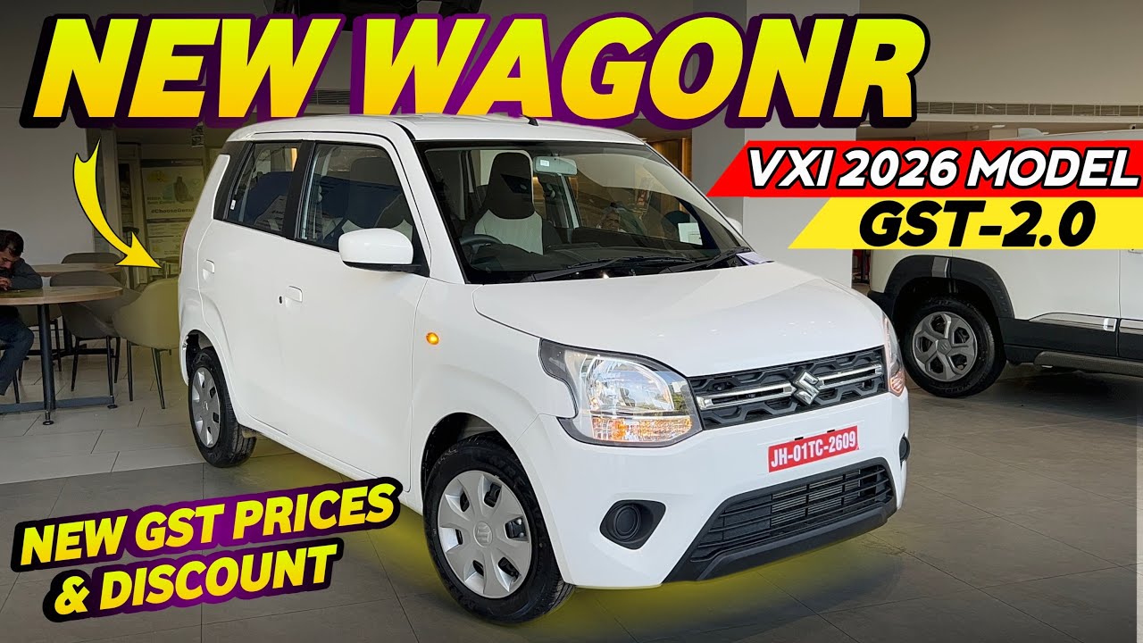 Maruti Suzuki WagonR Vxi 2026 New Model GST 2.0 Price Features Mileage All Detailed Review