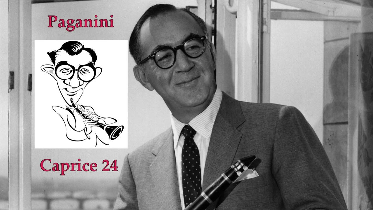 Paganini - Caprice 24 by Benny Goodman (Clarinet with Orchestra)