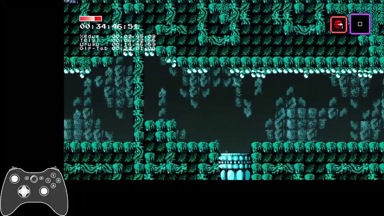 Grappling Hook Backdoor to Vision - Axiom Verge any% strats