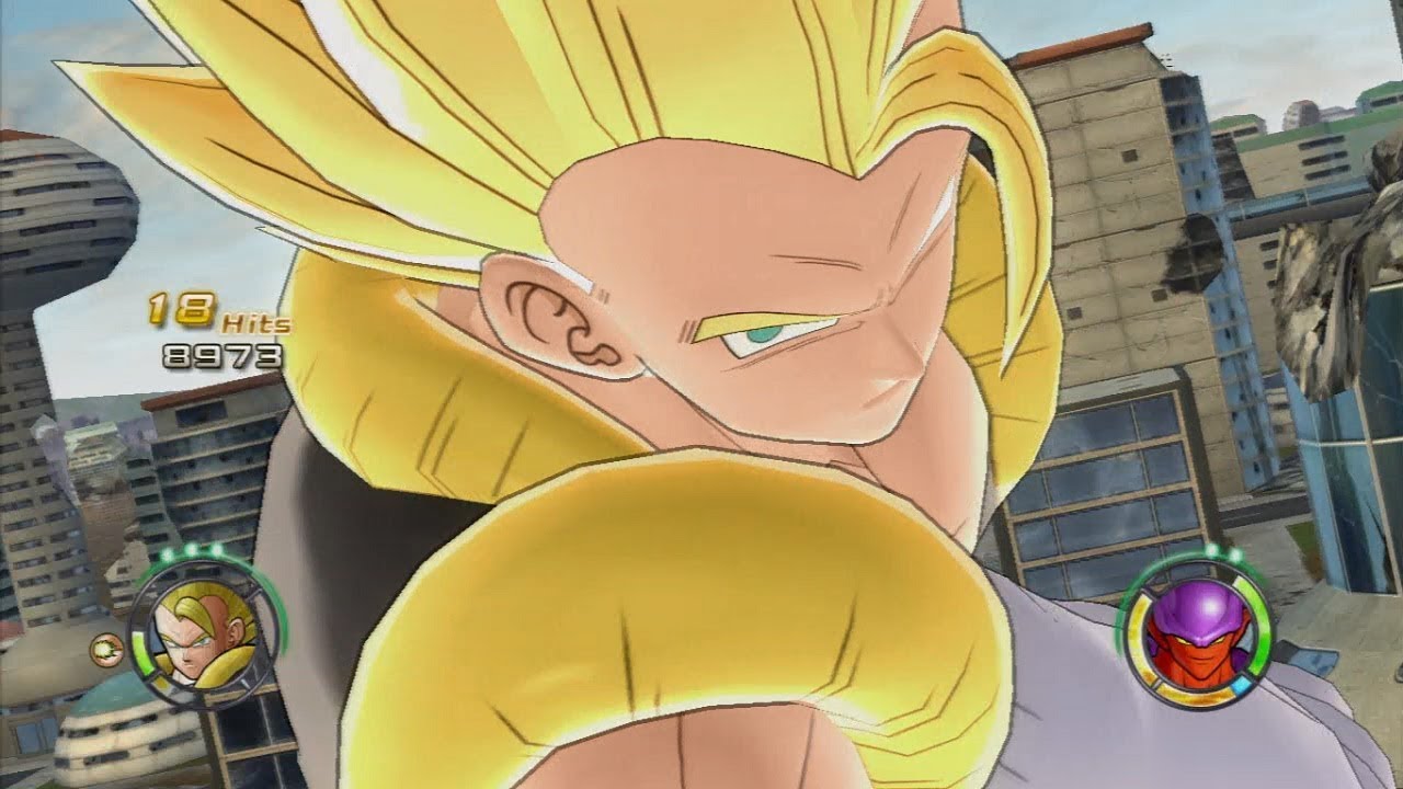Dragonball Raging Blast 2 - Gogeta vs SS3 Broly, Hatchiyack, Buuhan, Janemba & Super Vegito