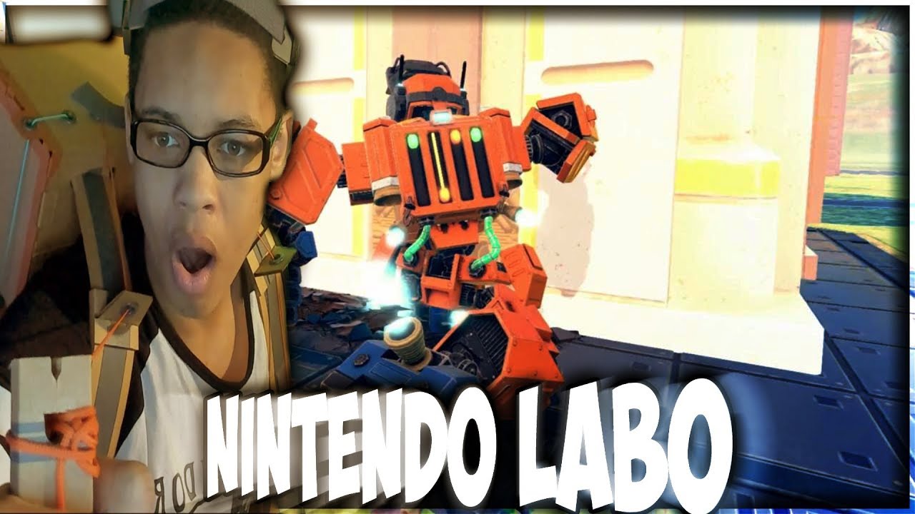 CIST REACTS TO CARBOARD (Nintendo Labo)