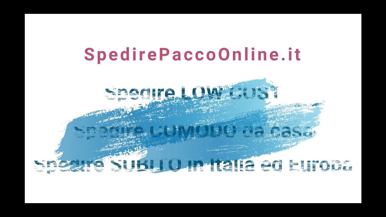 Come spedire un pacco con lo SCONTO del 10%