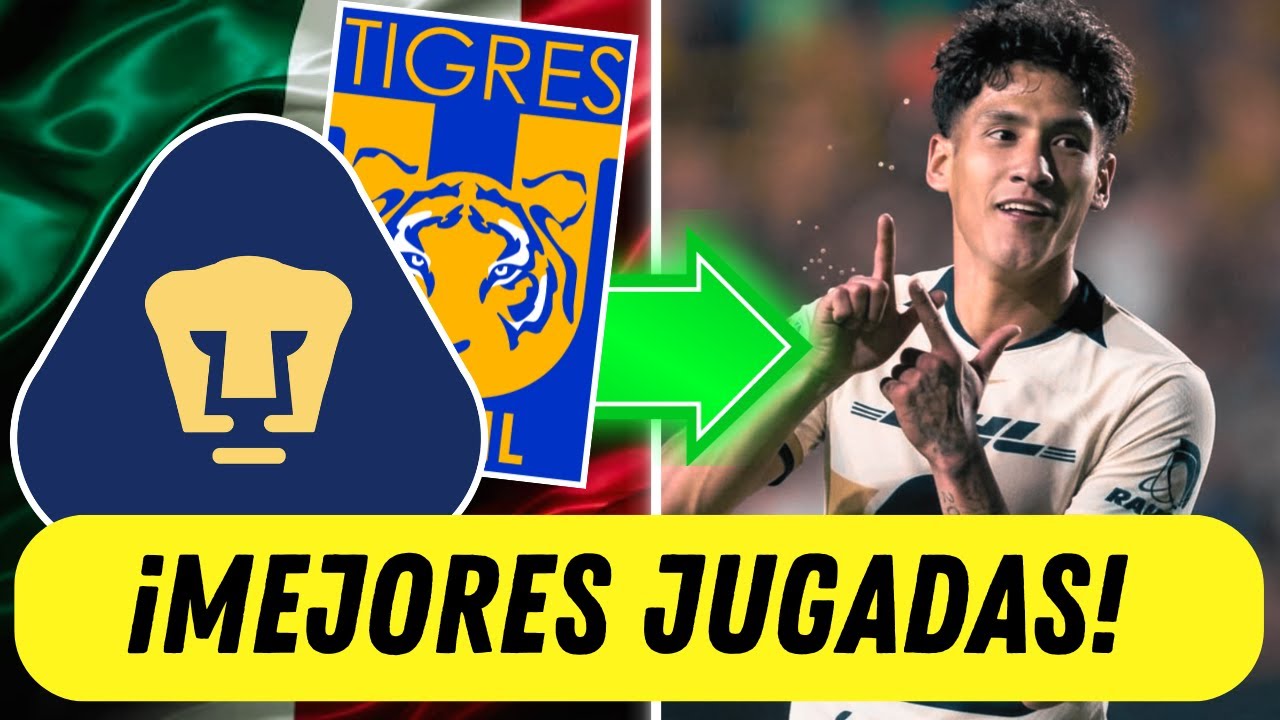⚡🔥 Así JUEGA Uriel Antuna | El refuerzo de Pumas que CAMBIA el sistema 👀